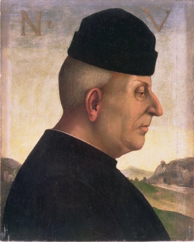 Portret van Niccolo Vitelli (1414-86) door Luca Signorelli